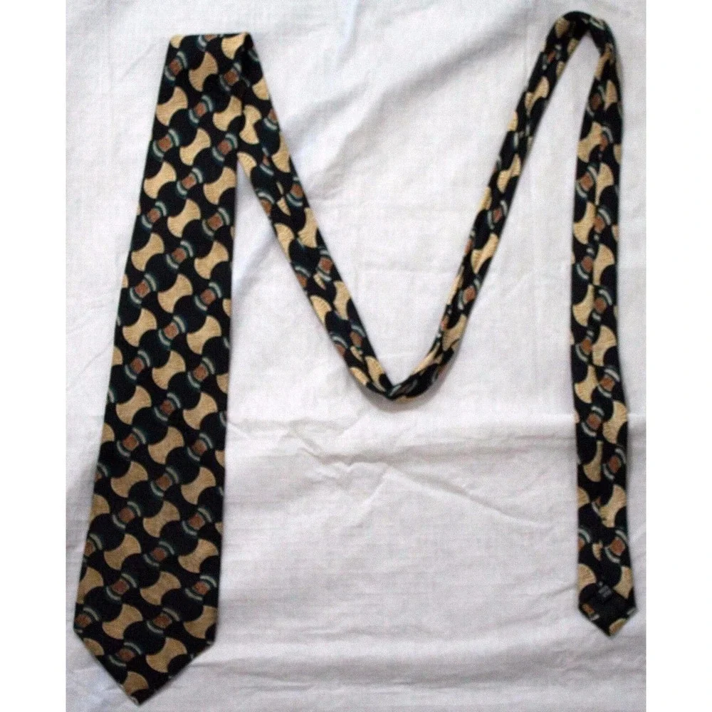 J.T. Beckett Brand‎ Neck Tie- Geometric Pattern